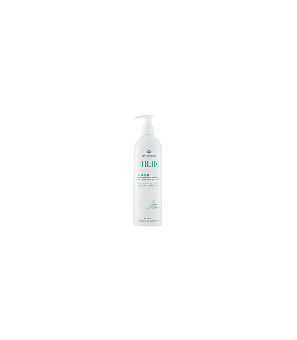 BIRETIX CLEANSER GEL LIMPIADOR PURIFICANTE 1 ENVASE 400 ML