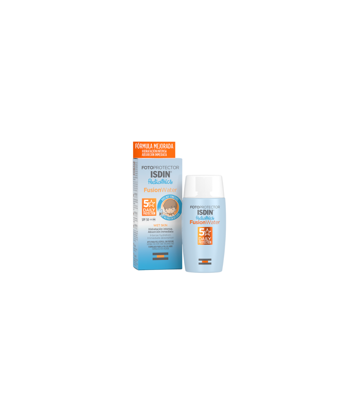 ISDIN FOTOPROTECTOR PEDIATRICS FUSION WATER SPF 50 ML
