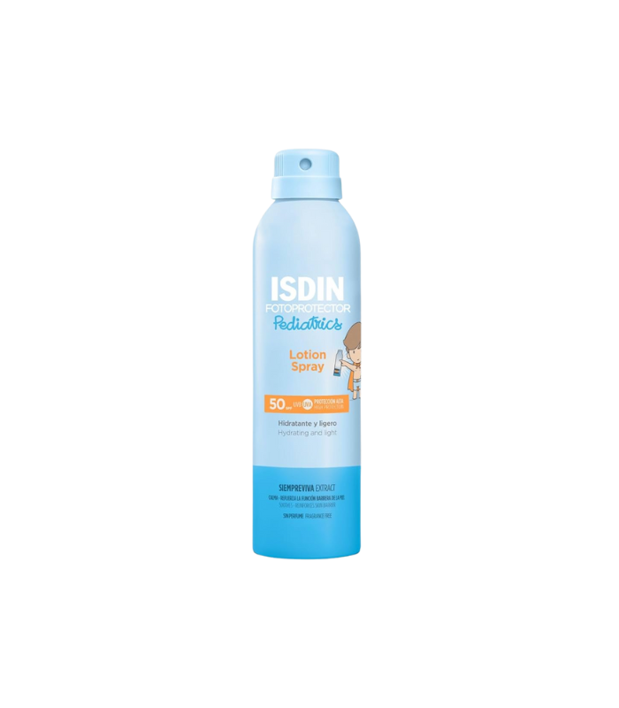 FOTOPROTECTOR ISDIN PEDIATRICS LOTION SPRAY SPF 50 1 ENVASE 250 ML