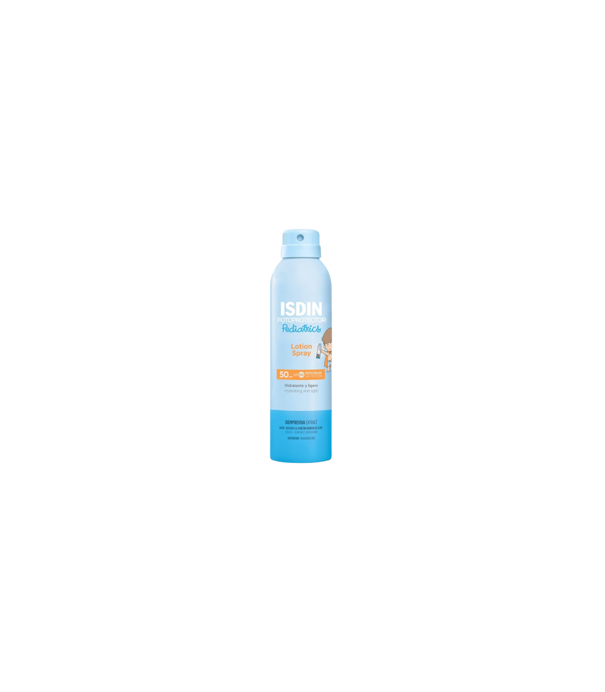 FOTOPROTECTOR ISDIN PEDIATRICS LOTION SPRAY SPF 50 1 ENVASE 250 ML