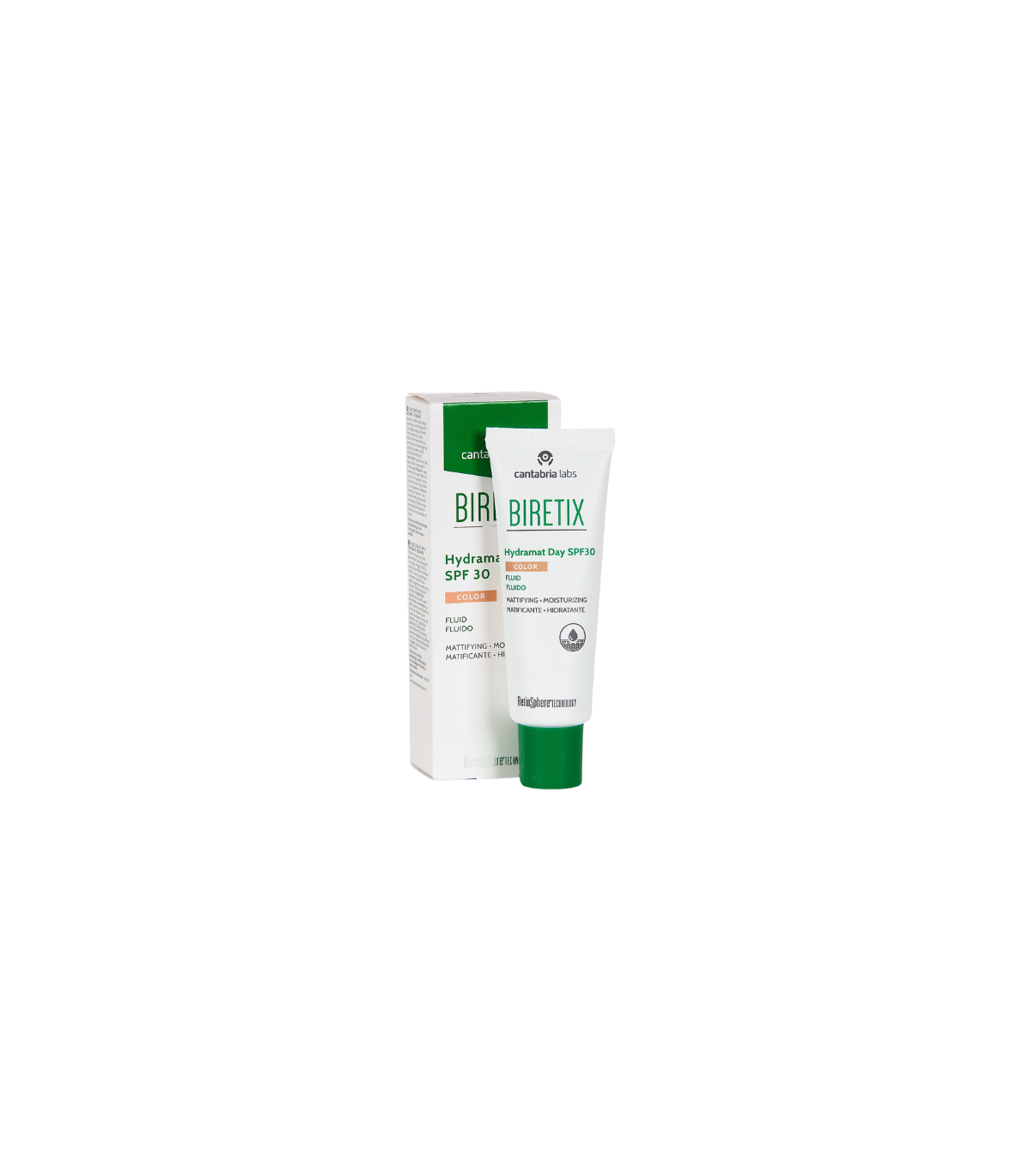 BIRETIX HYDRAMAT DAY SPF 30 FLUIDO CON COLOR 1 ENVASE 50 ML