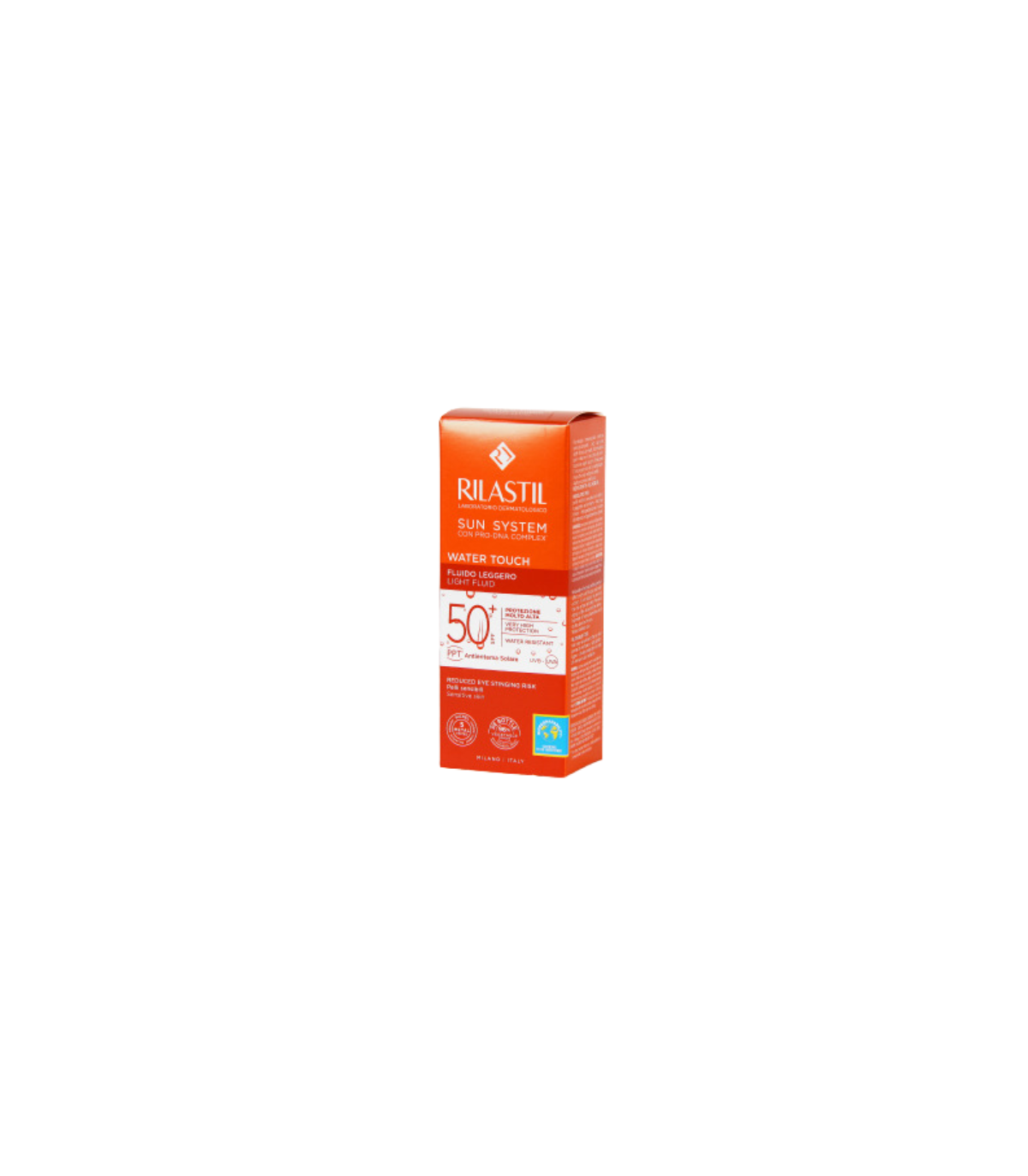 RILASTIL SUN SYSTEM 50+ WATER TOUCH FLUIDO LIGERO 1 ENVASE 50 ML