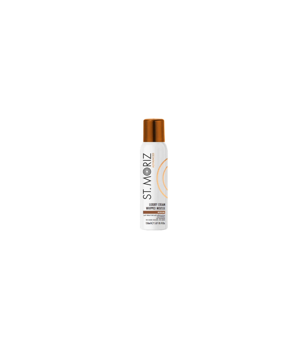 ST MORIZ MOUSSE CREMOSA MEDIUM 150ML