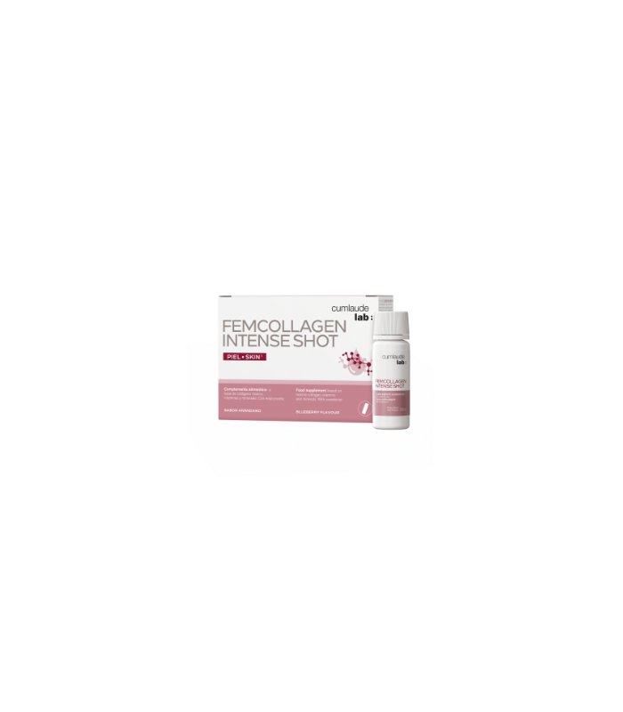 CUMLAUDE FEMCOLLAGEN INTENSE SHOT 7 VIALES 25 ML SABOR ARANDANO