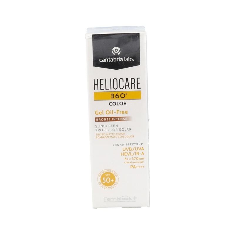 HELIOCARE 360 SPF 50+ COLOR GEL OIL-FREE PROTECTOR SOLAR 1 ENVASE 50 ML COLOR BRONZE INTENSE