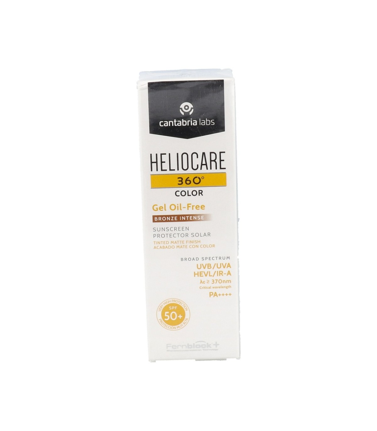 HELIOCARE 360 SPF 50+ COLOR GEL OIL-FREE PROTECTOR SOLAR 1 ENVASE 50 ML COLOR BRONZE INTENSE