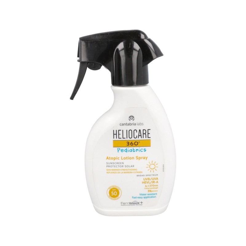 HELIOCARE 360 SPF 50+ PEDIATRICS ATOPIC LOTION PROTECTOR SOLAR 1 SPRAY 250 ML
