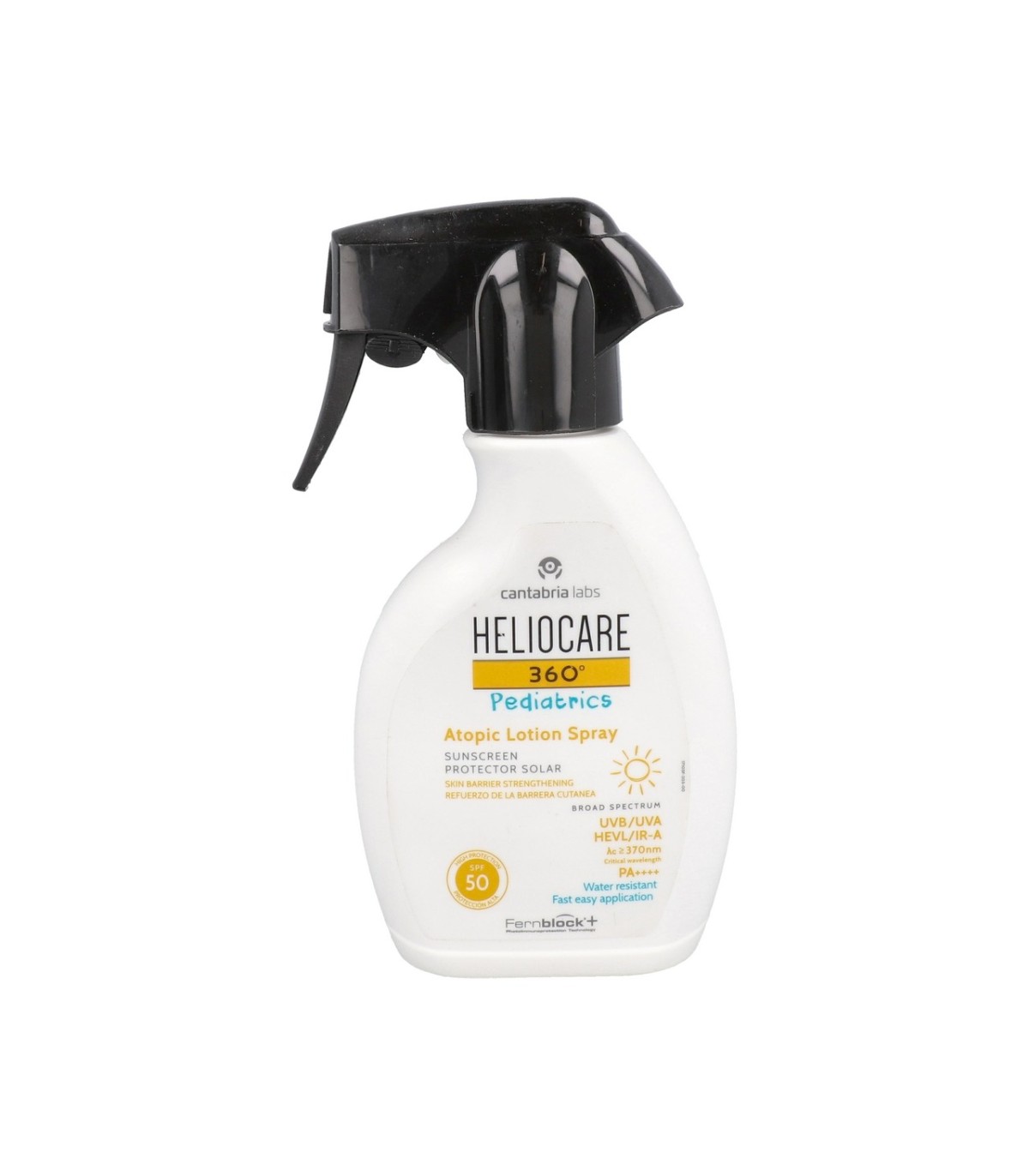 HELIOCARE 360 SPF 50+ PEDIATRICS ATOPIC LOTION PROTECTOR SOLAR 1 SPRAY 250 ML
