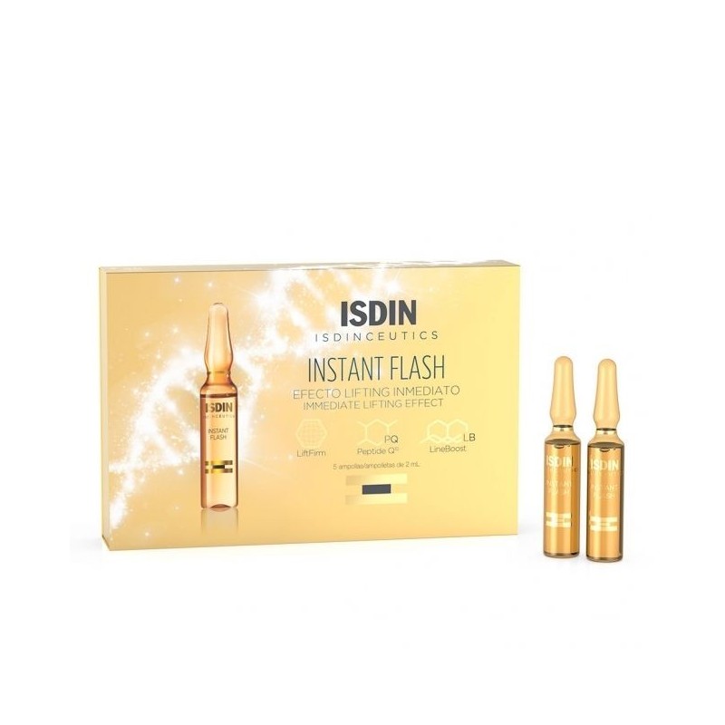 ISDINCEUTICS INSTANT FLASH 5 AMPOLLAS 2 ML