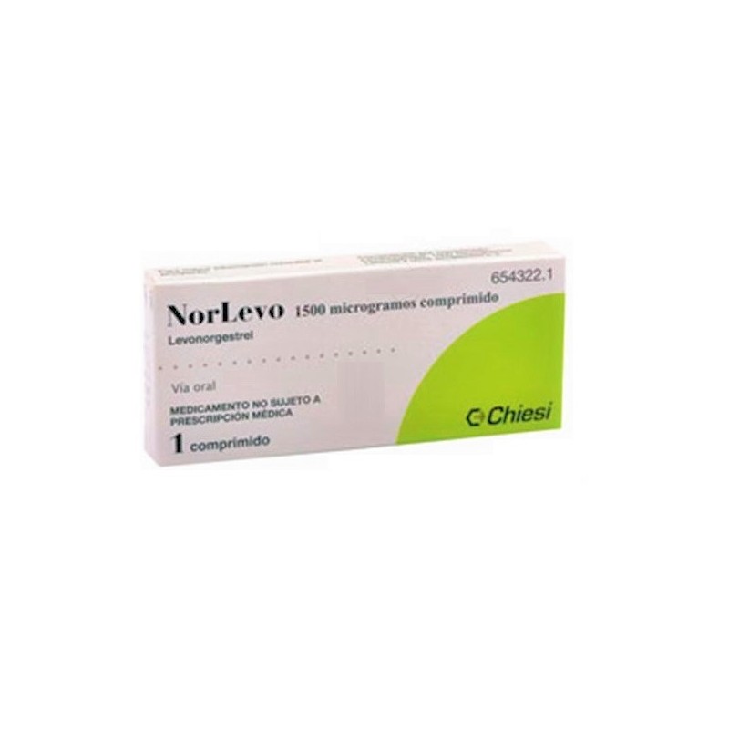 NORLEVO 1,5 MG 1 COMPRIMIDO