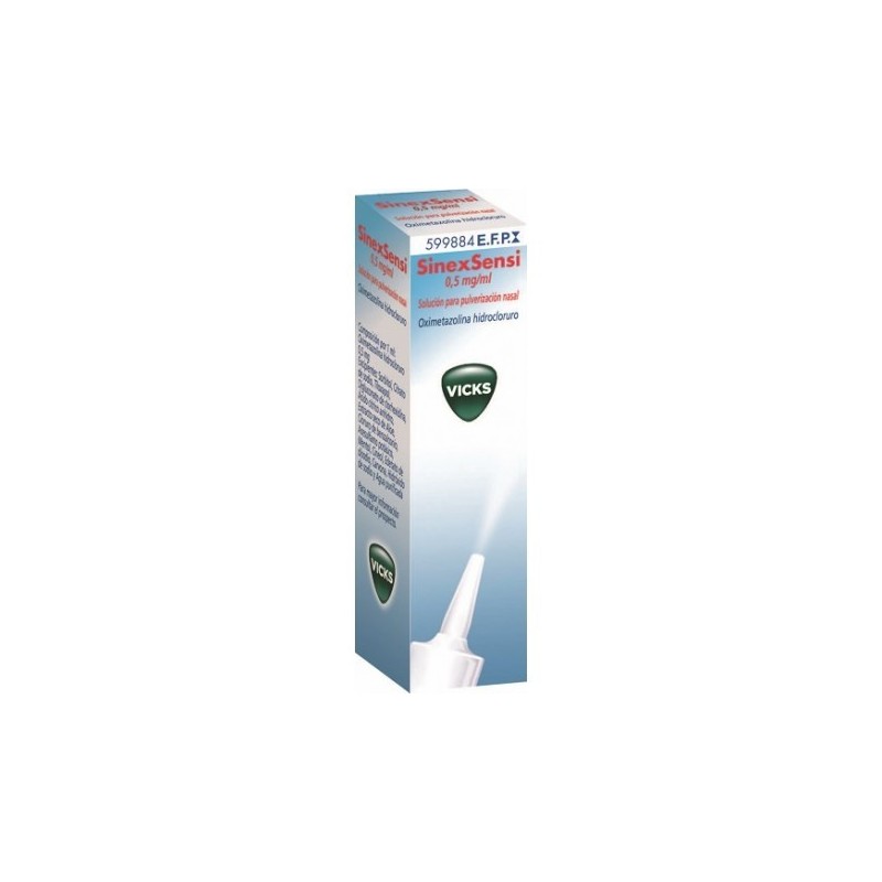 NASALVICKS 0,5 mg/ml SOLUCION PARA PULVERIZACION NASAL 1 FRASCO 15 ml