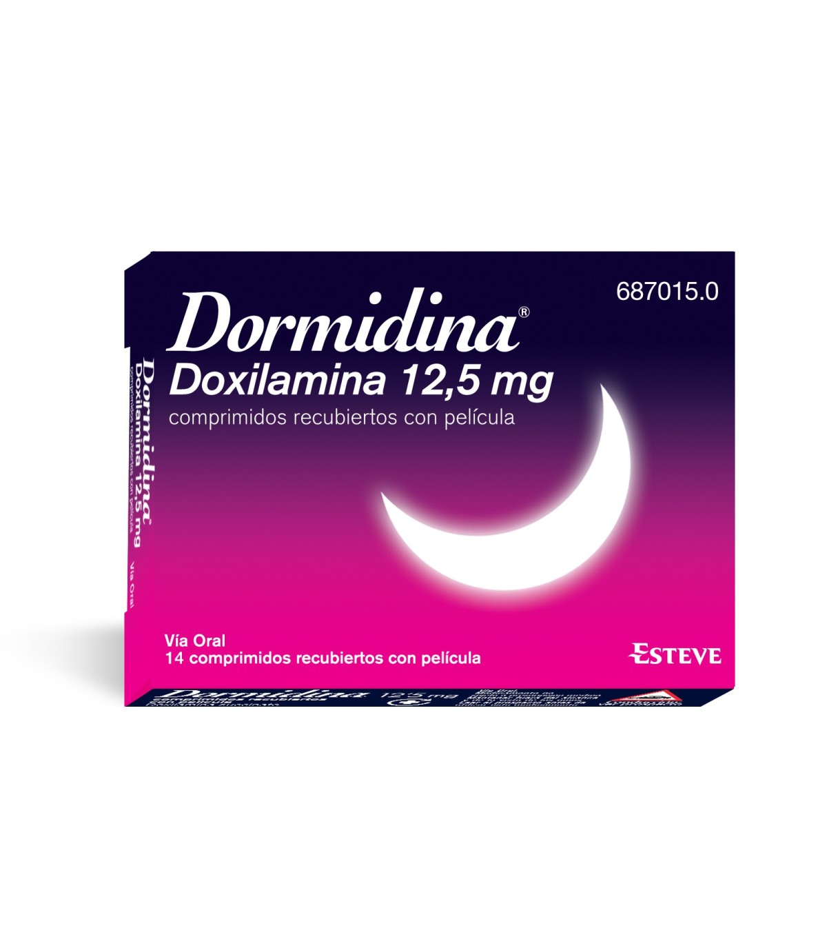 DORMIDINA 12,5 mg 14 COMPRIMIDOS RECUBIERTOS