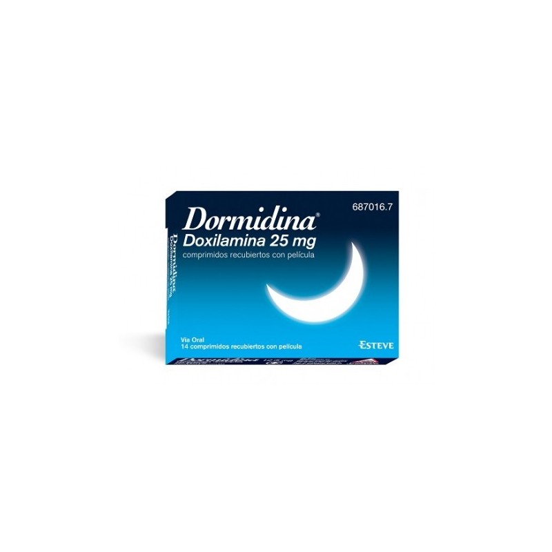 DORMIDINA 25 mg 14 COMPRIMIDOS RECUBIERTOS