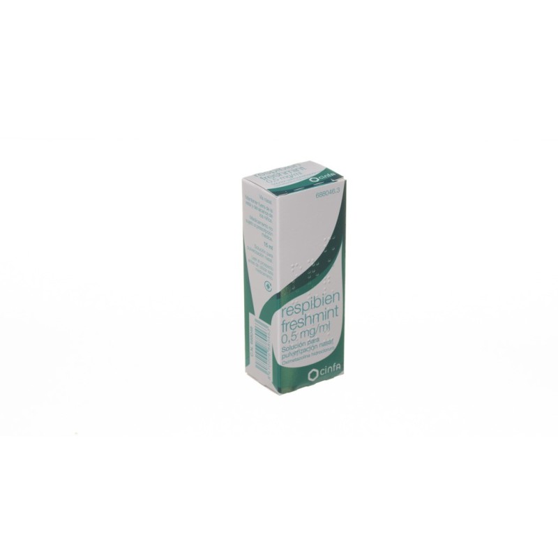 RESPIBIEN FRESHMINT 0,5 mg/ml SOLUCION PARA PULVERIZACION NASAL 1 FRASCO 15 ml