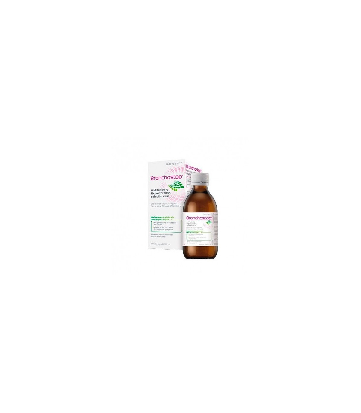 BRONCHOSTOP ANTITUSIVO Y EXPECTORANTE SOLUCION ORAL 1 FRASCO 200 ml