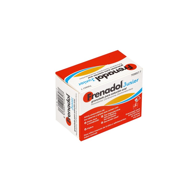 FRENADOL JUNIOR 10 SOBRES GRANULADO PARA SOLUCION ORAL