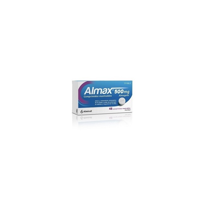 ALMAX 500 MG 48 COMPRIMIDOS MASTICABLES