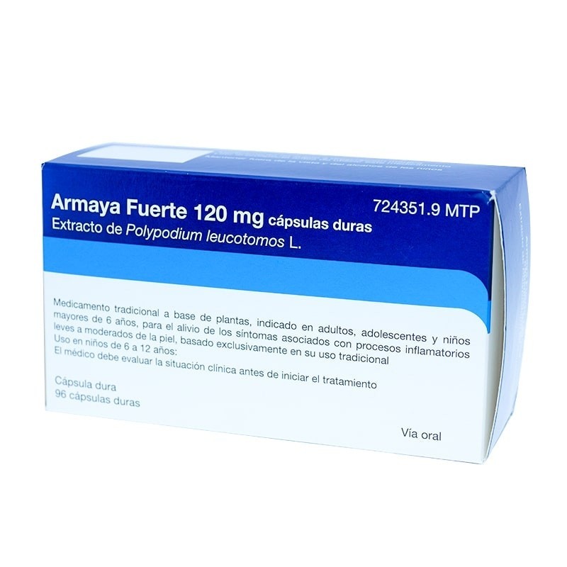 ARMAYA FUERTE 120 MG 96 CAPSULAS