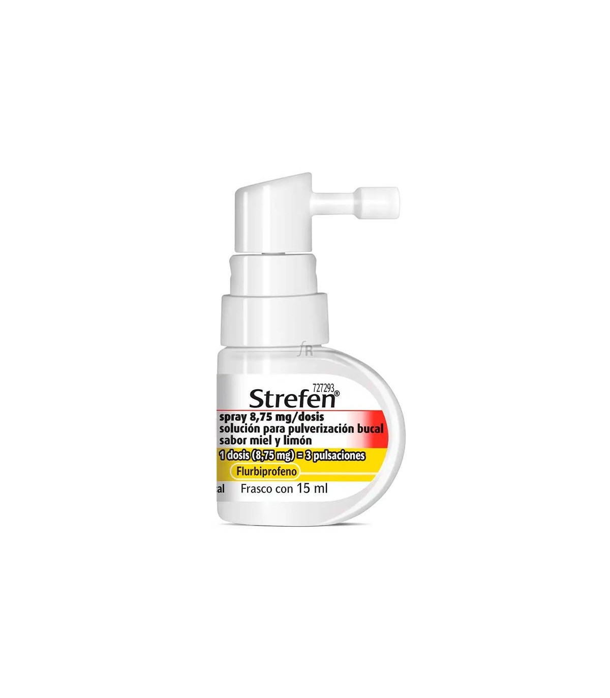 STREFEN SPRAY 8,75 mg/DOSIS SOLUCION PARA PULVERIZACION BUCAL 1 FRASCO 15 ml (SABOR MIEL Y LIMON)