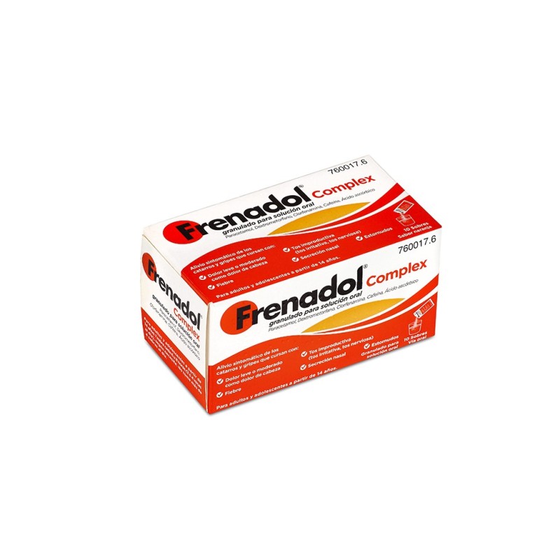FRENADOL COMPLEX 10 SOBRES GRANULADO PARA SOLUCION ORAL