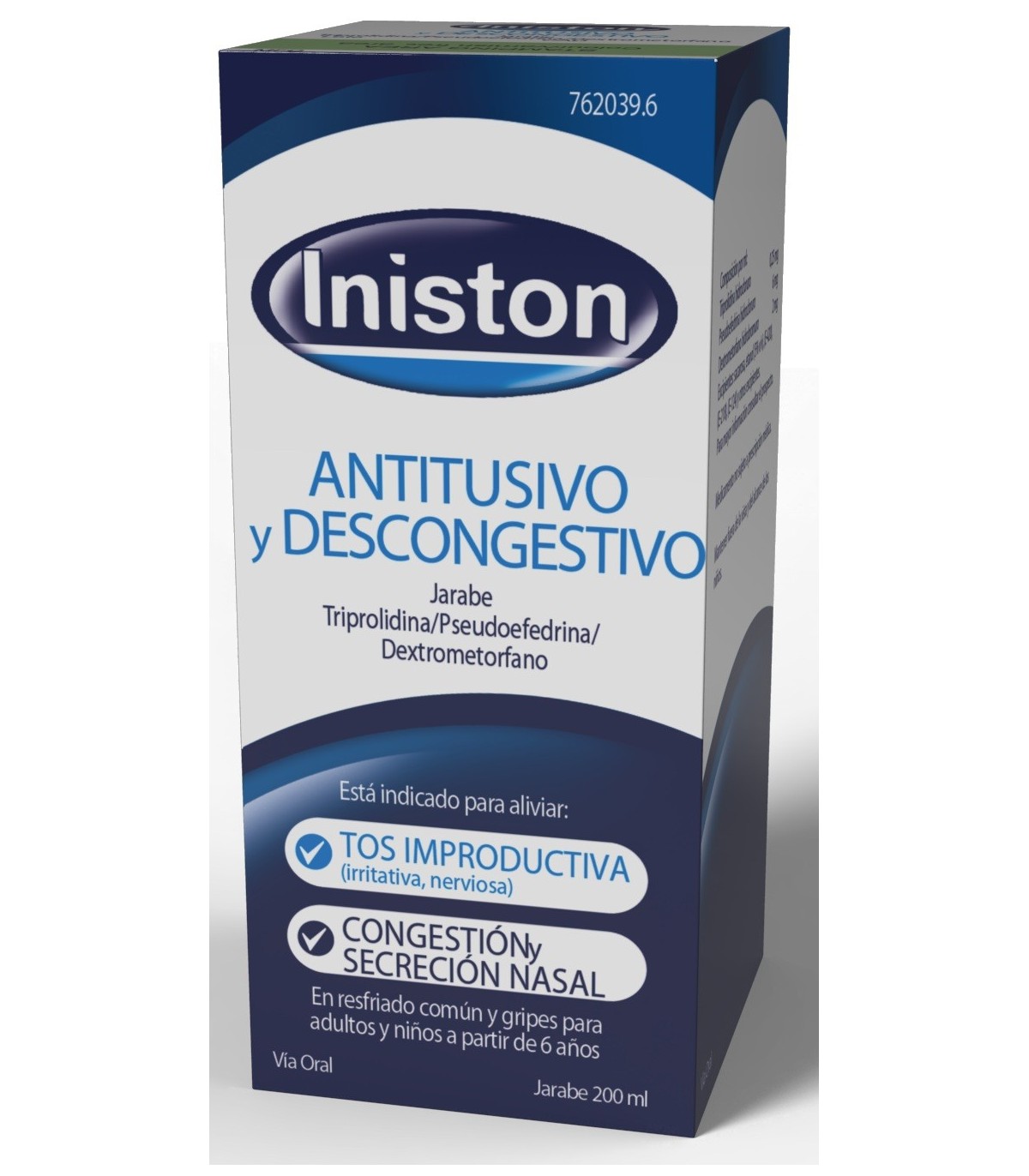 INISTON TOS Y CONGESTION JARABE 1 FRASCO 200 ml