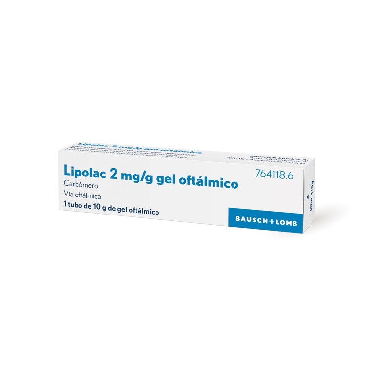 LIPOLASIC 2 MG/G GEL OFTALMICO 1 TUBO 10 G