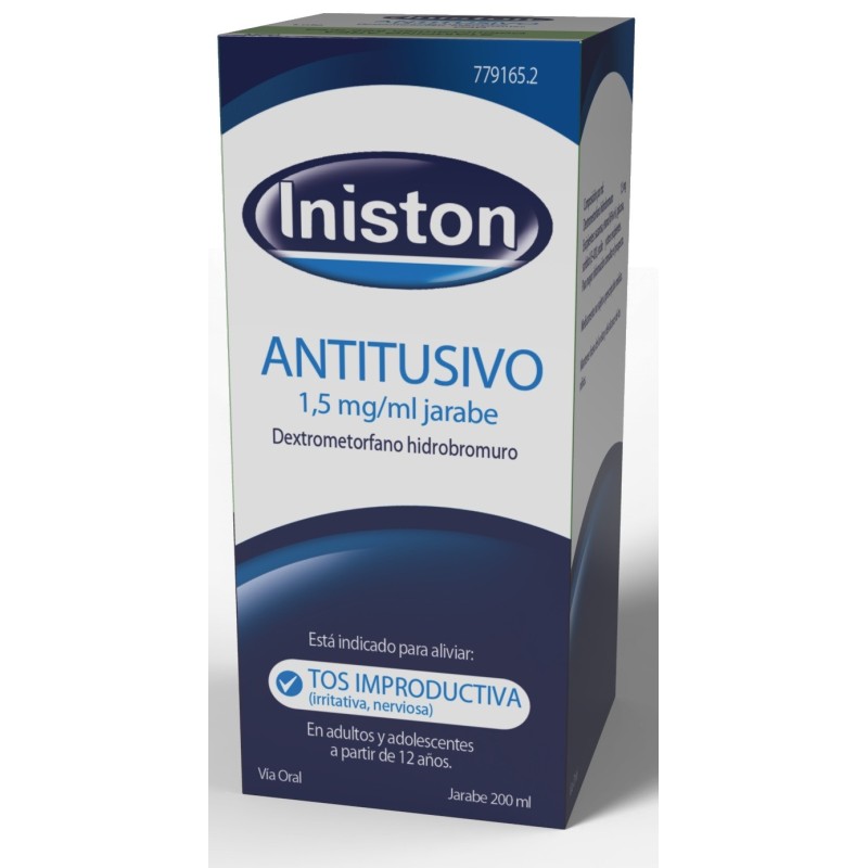 INISTON TOS 1,5 mg/ml JARABE 1 FRASCO 200 ml