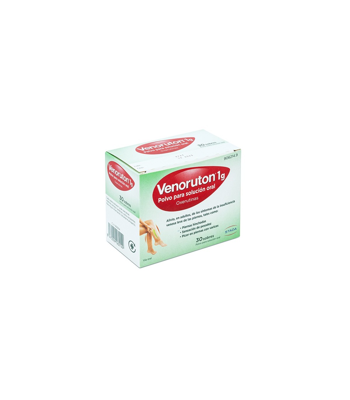 VENORUTON OXERUTINAS 1 g 30 SOBRES POLVO PARA SOLUCION ORAL
