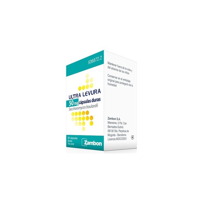 ULTRA-LEVURA 50 MG 50 CAPSULAS