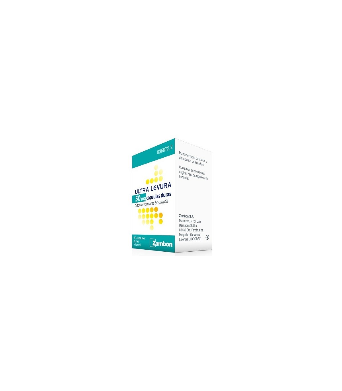 ULTRA-LEVURA 50 MG 50 CAPSULAS