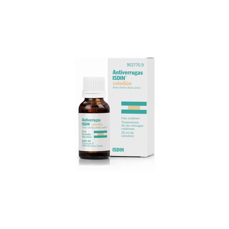 ANTIVERRUGAS ISDIN COLODION 1 FRASCO 20 ml