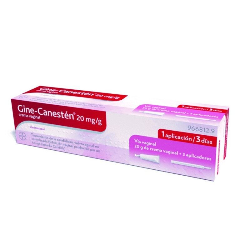 GINE-CANESTEN 20 MG/G CREMA VAGINAL 1 TUBO 20 G