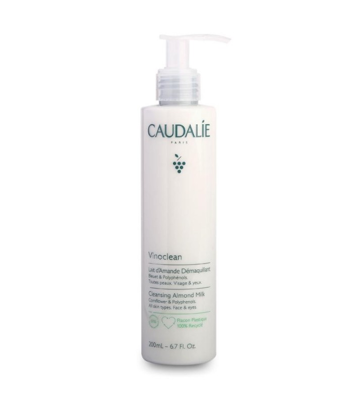 CAUDALIEE LECHE DE ALMENDRAS DESMAQUILLANTE SUAVE 200 ML