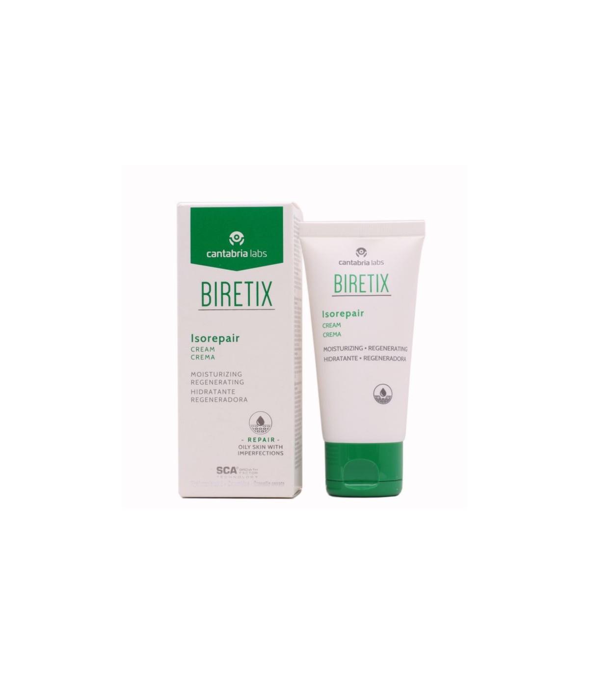 BIRETIX ISOREPAIR CREMA HIDRATANTE REGENERADORA 1 ENVASE 50 ML