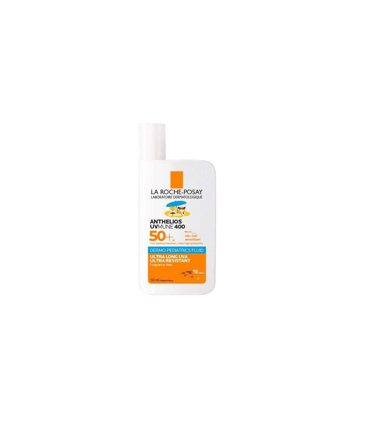 LA ROCHE POSAY ANTHELIOS SPF 50 UV MUNE 400 FLUIDO INVISIBLE NIÑOS 50 ML