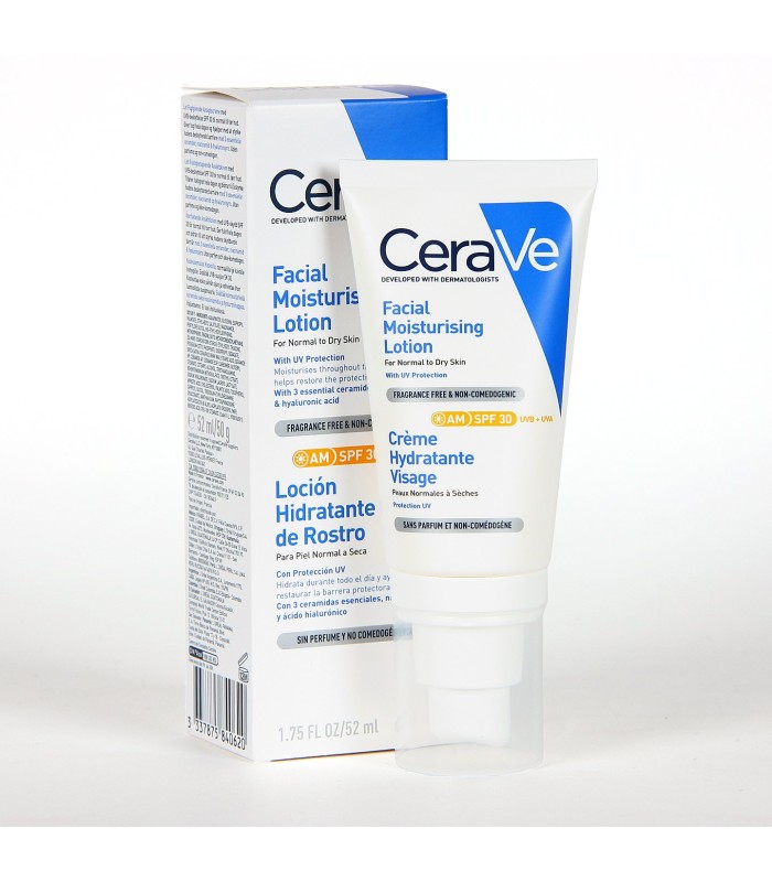 CERAVE LOCION HIDRATANTE DE ROSTRO SPF 30 52 ML
