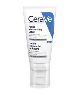 CERAVE LOCION HIDRATANTE DE ROSTRO PIEL NORMAL 52 ML