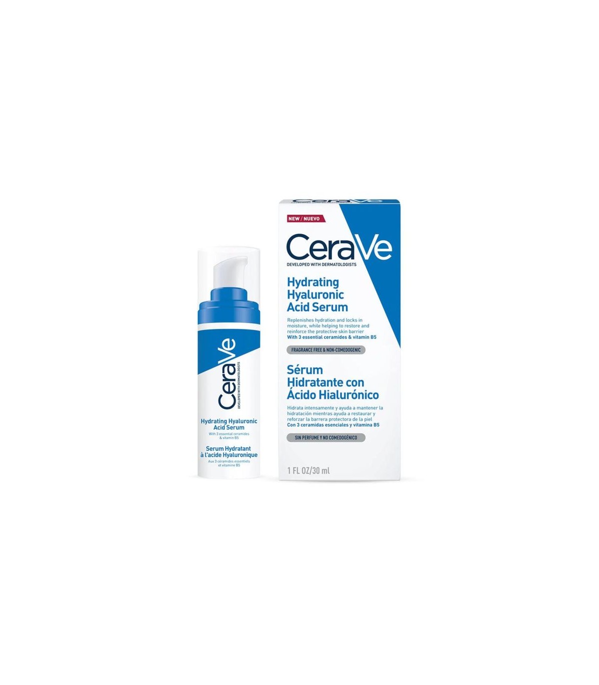 CERAVE SERUM HIDRATANTE CON ACIDO HIALURONICO 30 ML
