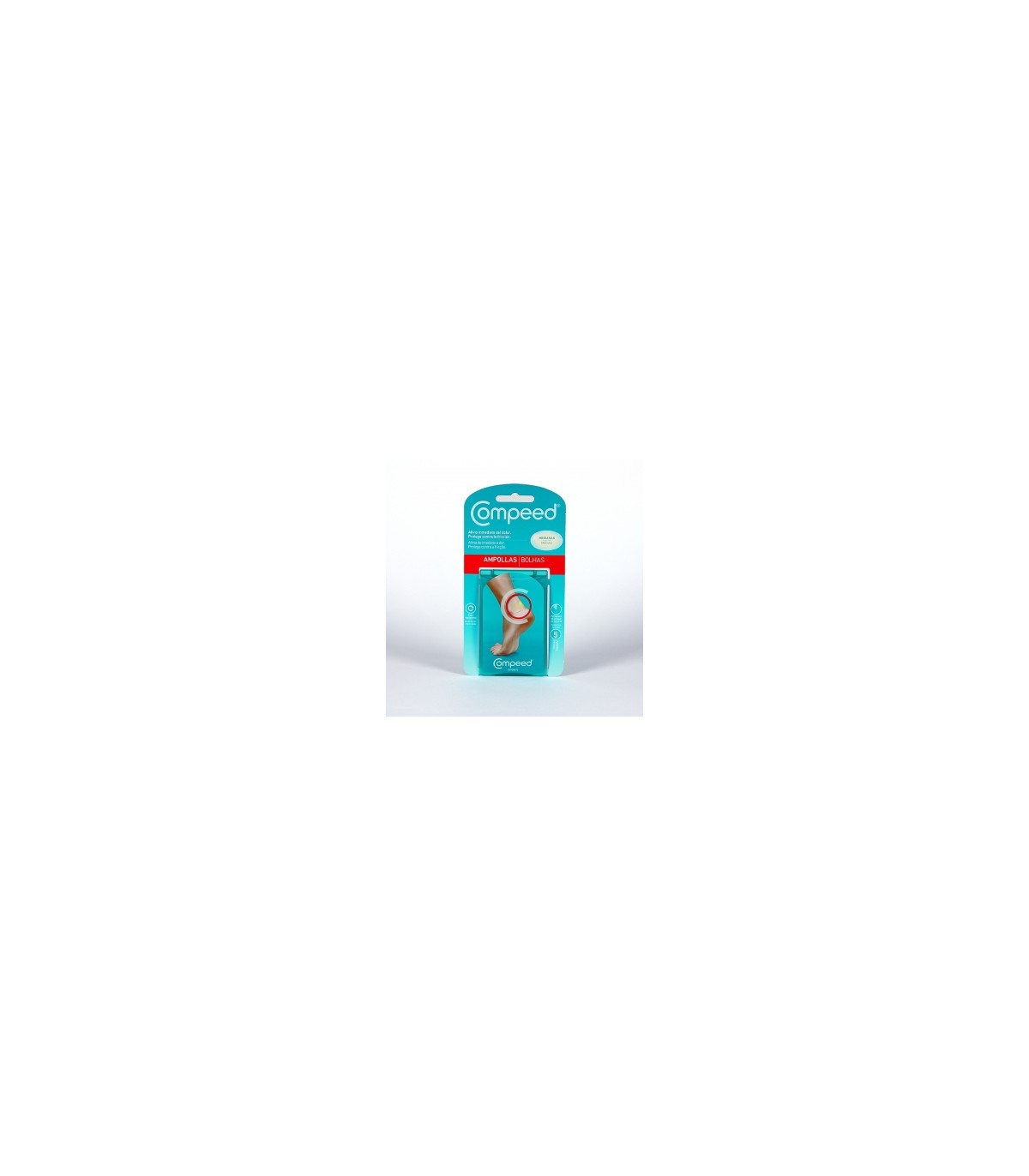 COMPEED AMPOLLAS MEDIANO 5 UNIDADES.