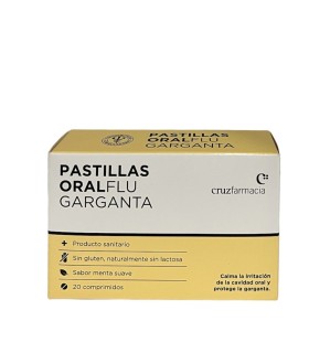 CRUZ FARMACIA PASTILLAS ORALFLU GARGANTA