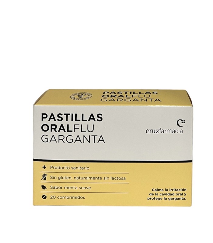 CRUZ FARMACIA PASTILLAS ORALFLU GARGANTA