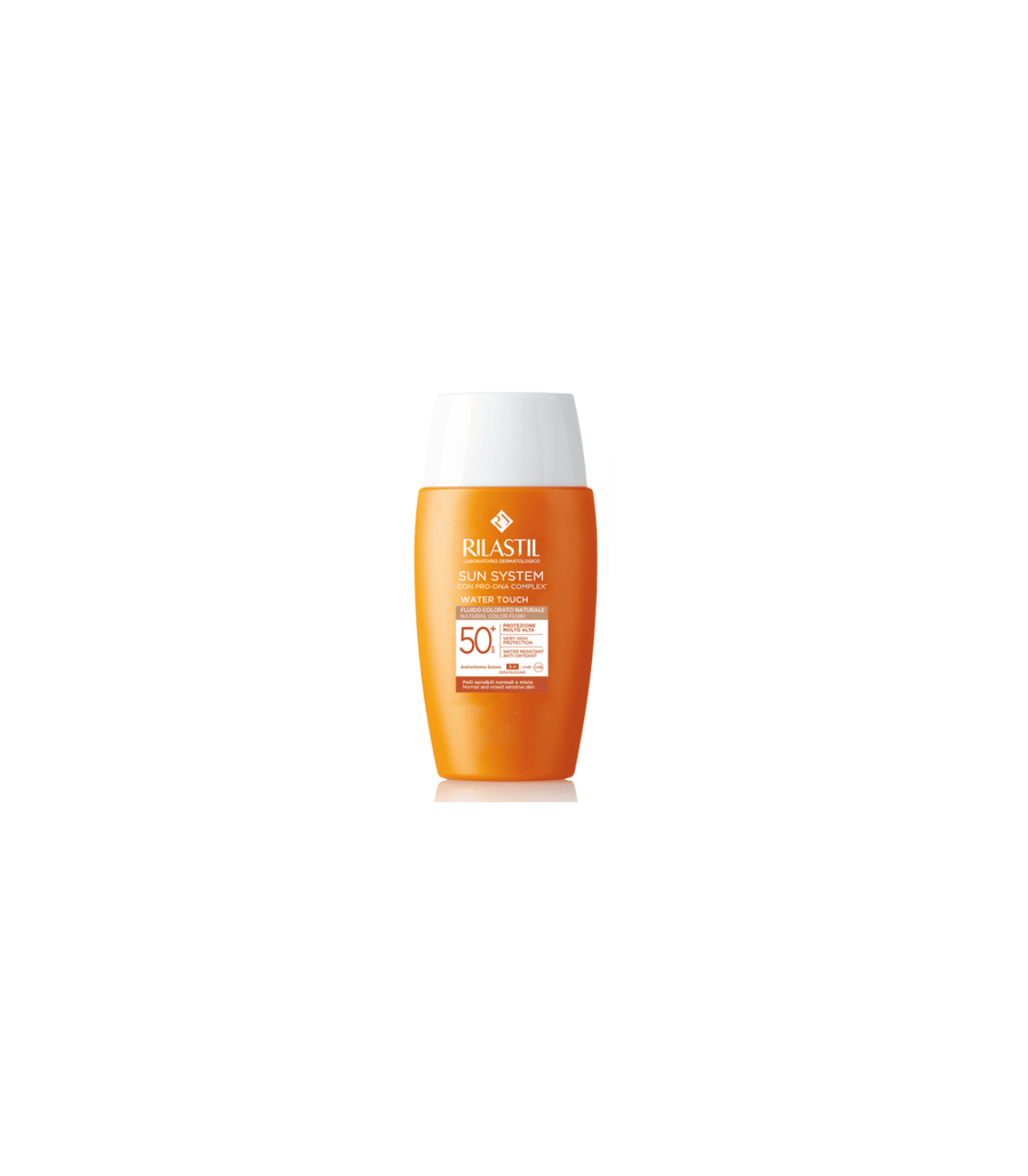 RILASTIL SUN SYSTEM SPF 50+ WATER TOUCH COLOR 1 ENVASE 50 ML