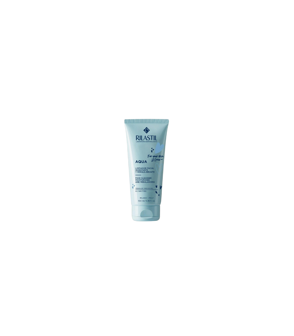 RILASTIL AQUA LIMPIADOR FACIAL GEL ENVASE 100 ML